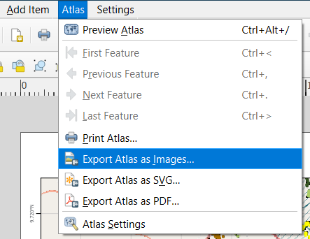 Atlas export